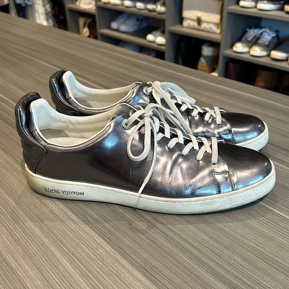 Louis Vuitton Metallic (Gunmetal) Sneaker